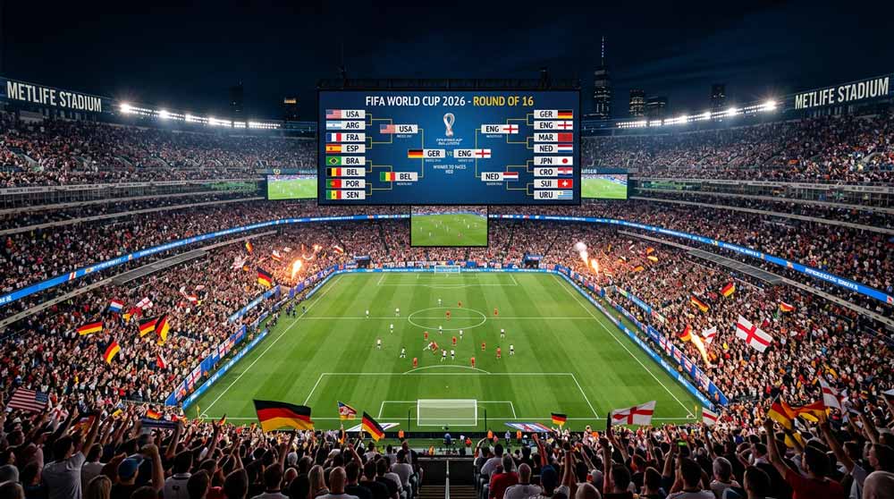ทีมลิ่ว 16 ทีมบอลโลก 2026 ผังทีมที่ผ่านเข้ารอบน็อกเอาต์ล่าสุด