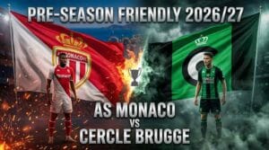 แบนเนอร์ โมนาโก พบ เซร์เคิ่ล บรูช นัดอุ่นเครื่องพรีซีซั่น 2026