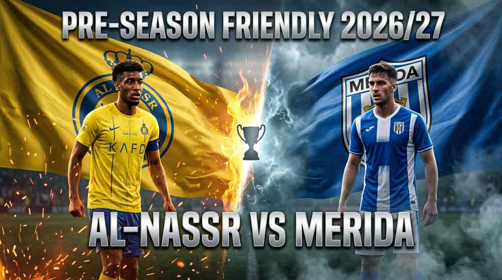 แบนเนอร์ อัล นาสเซอร์ พบ เมริด้า นัดอุ่นเครื่องพรีซีซั่น 2026