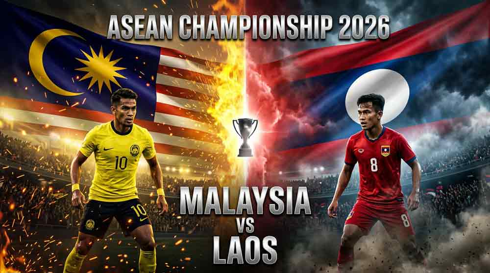 แบนเนอร์ มาเลเซีย พบ ลาว ศึกชิงแชมป์อาเซียน 2026