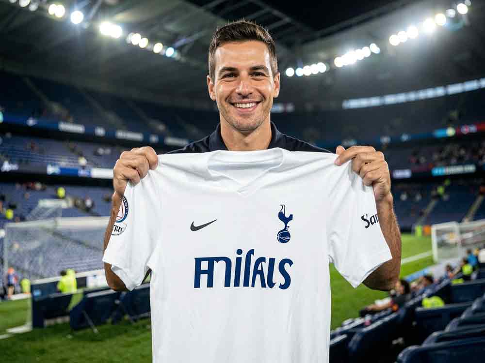 มาเตอุส แฟร์นานเดส ชูเสื้อท็อตแนม หลังดีล สเปอร์สคว้ามาเตอุส แฟร์นานเดส 85 ล้านปอนด์