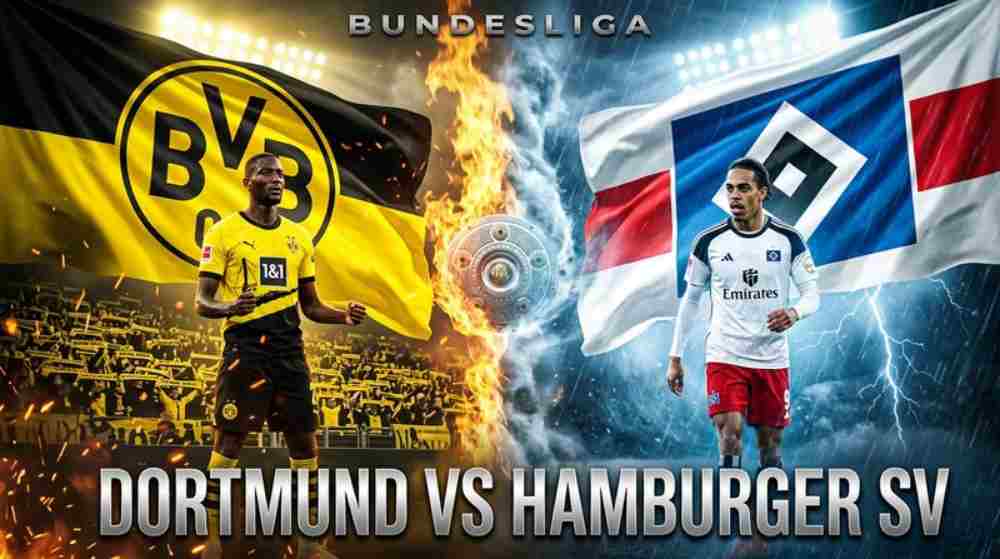 ภาพกราฟิกก่อนเกม โบรุสเซีย ดอร์ทมุนด์ พบ ฮัมบูร์ก เอสวี บุนเดสลีกา 2026/27