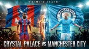 ภาพกราฟิกวิเคราะห์เกมพรีเมียร์ลีก คริสตัล พาเลซ พบ แมนเชสเตอร์ ซิตี้