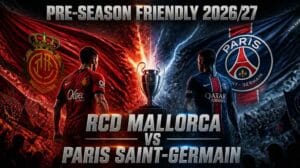 แบนเนอร์ มายอร์ก้า พบ เปแอสเช นัดอุ่นเครื่องพรีซีซั่น 2026