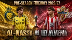 แบนเนอร์ อัล นาสเซอร์ พบ อัลเมเรีย นัดอุ่นเครื่องพรีซีซั่น 2026
