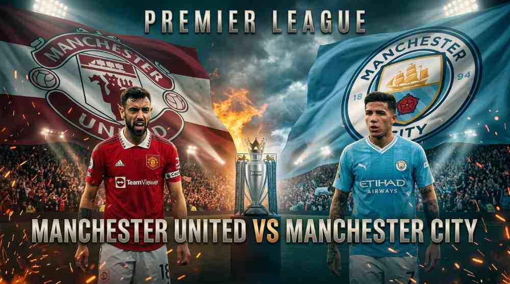 แมนเชสเตอร์ ยูไนเต็ด พบ แมนเชสเตอร์ ซิตี้ ศึกแมนเชสเตอร์ ดาร์บี้ พรีเมียร์ลีก