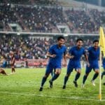 ผลบอล ไทย 2-0 เวียดนาม นักเตะทีมชาติไทยฉลองประตูปิดกล่องศึกฟีฟ่า อาเซียน คัพ 2026 ที่บันดุง