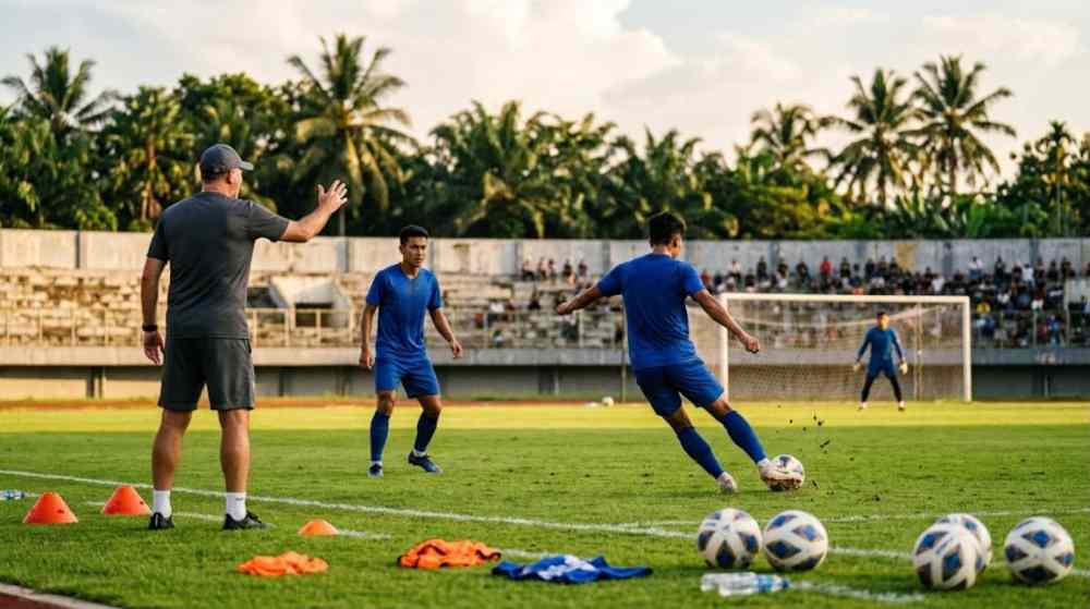 ไทย พบ ปากีสถาน ฟีฟ่า อาเซียน คัพ 2026 ทีมชาติไทยฝึกซ้อมที่เมืองบันดุง