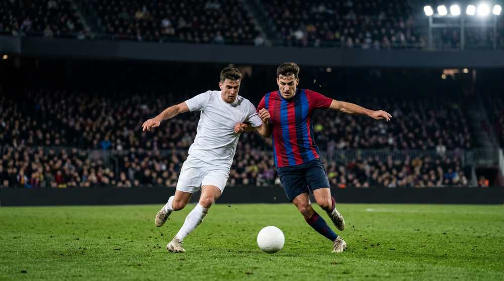 ผลบอล ลียง 3-2 คริสตัล พาเลซ นักเตะสองทีมดวลบอลกลางสนามในเกมยูโรปา ลีก