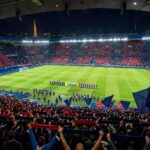 เปแอสเช พบ บาร์เซโลนา บรรยากาศสนามปาร์ก เดส์ แพร็งซ์ ก่อนเกมแชมเปียนส์ลีก