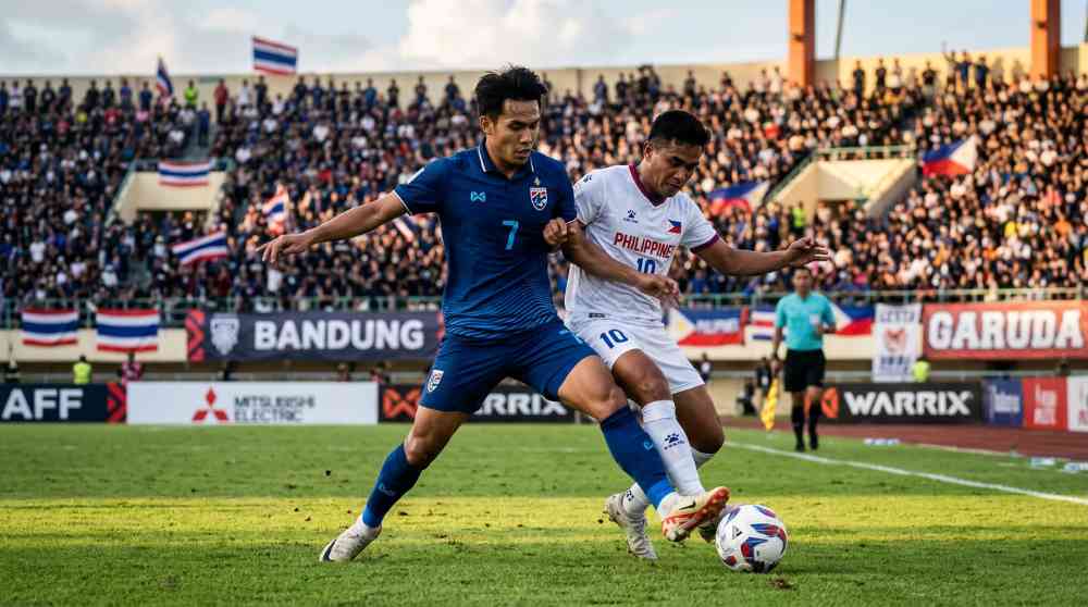 ผลบอล ไทย 1-2 ฟิลิปปินส์ ฟีฟ่า อาเซียน คัพ 2026 นักเตะทีมชาติไทยชุดน้ำเงินดวลบอลกับฟิลิปปินส์